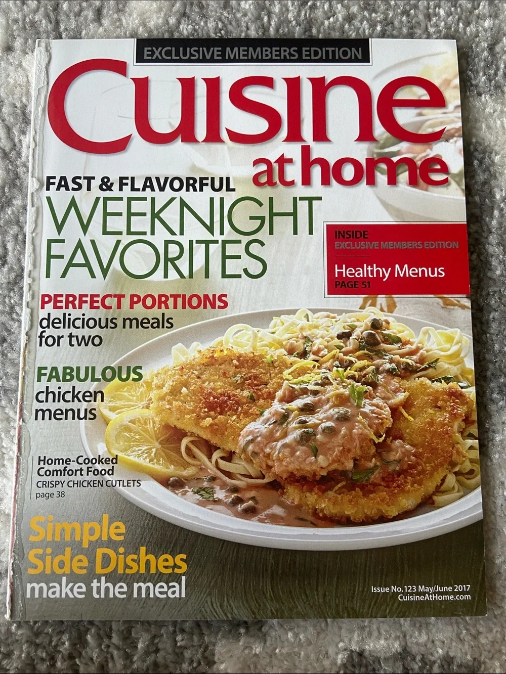 Cooking Magazines - August Home’s Cuisine, Cook’s Illustrated & Cuisine at Home